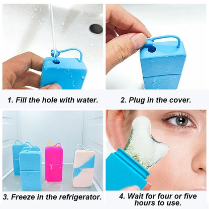 Fresh Glow Silicone Gua Sha Ice Roller