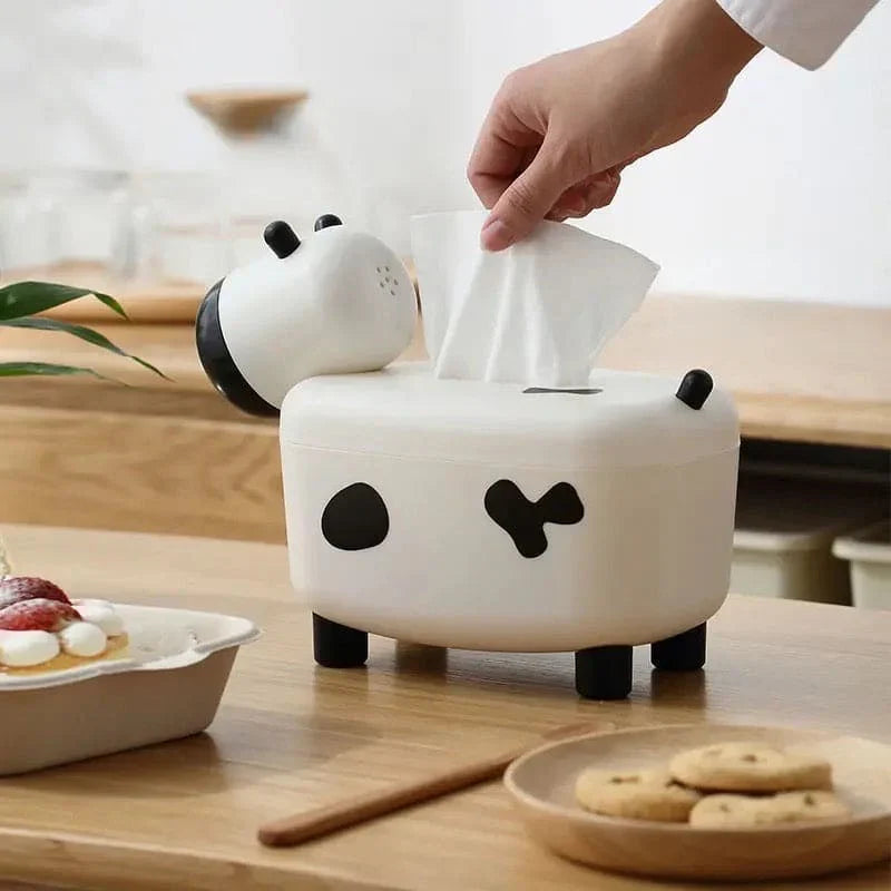 2-in-1 Tissue Box with Toothpick Holder
