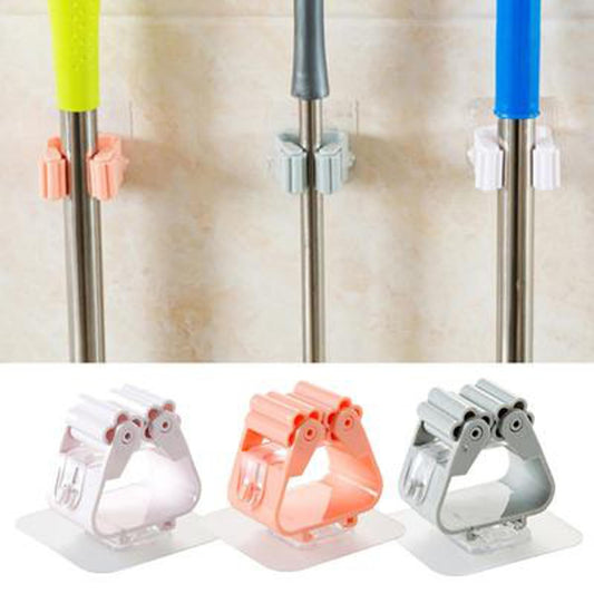 1 Pcs Anti-Slip Mop/Broom Holder Multipurpose