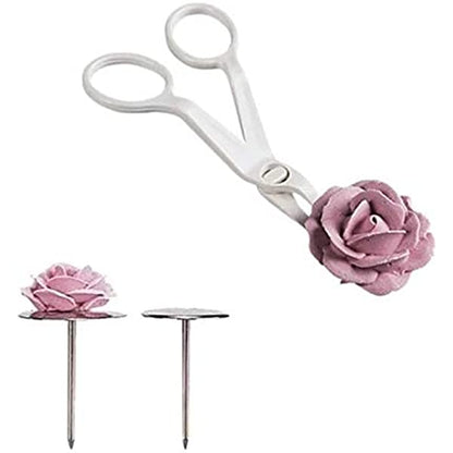 Plastic Flower Making Cake Transfer Fondant Sugar Craft Scissor