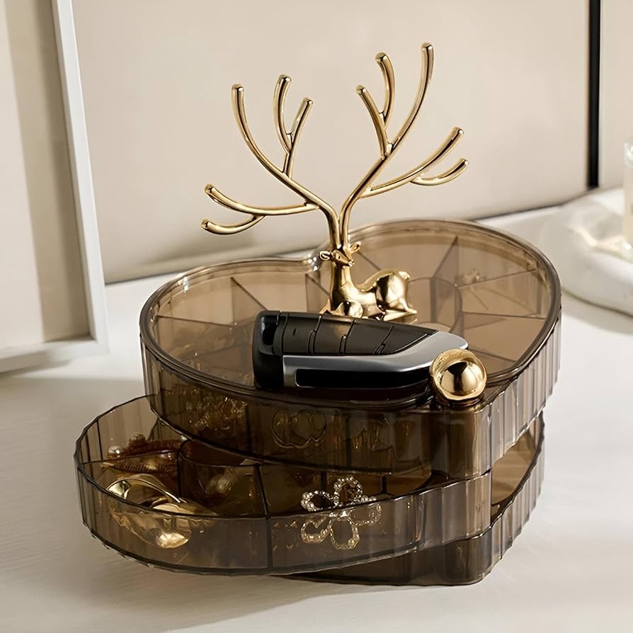 3 Tier DeerLuxe Jewelry Organizer