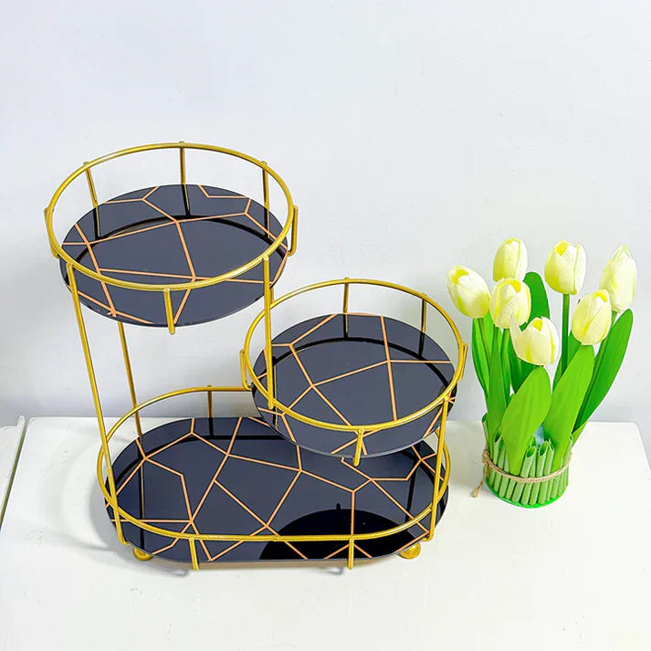 3 Tier Countertop Organizer Tray For Makeup