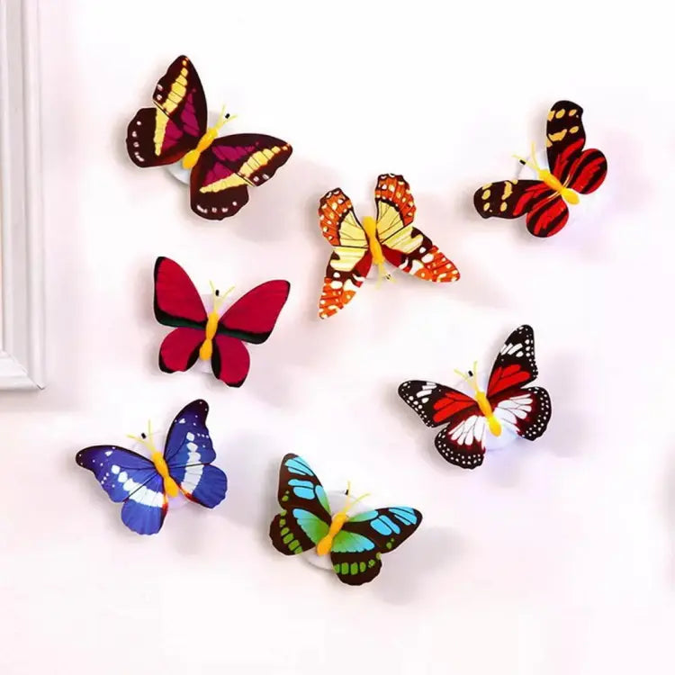 10 Pcs Cute Butterfly Night Light Decoration Led Light