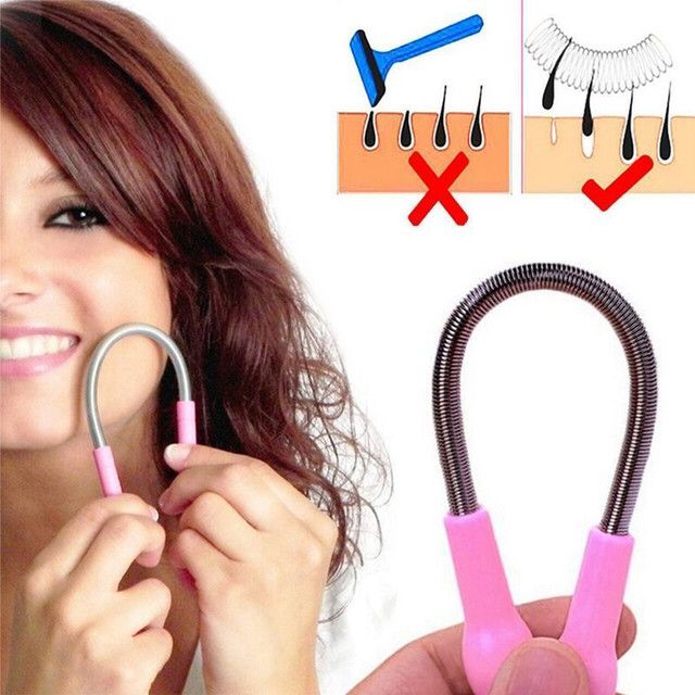Facial Hair Remover Spring Threading Tool for Women – Online Shopping ...