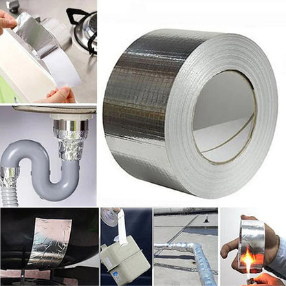 Super Strong Waterproof Butyl Aluminum Rubber Foil Tape