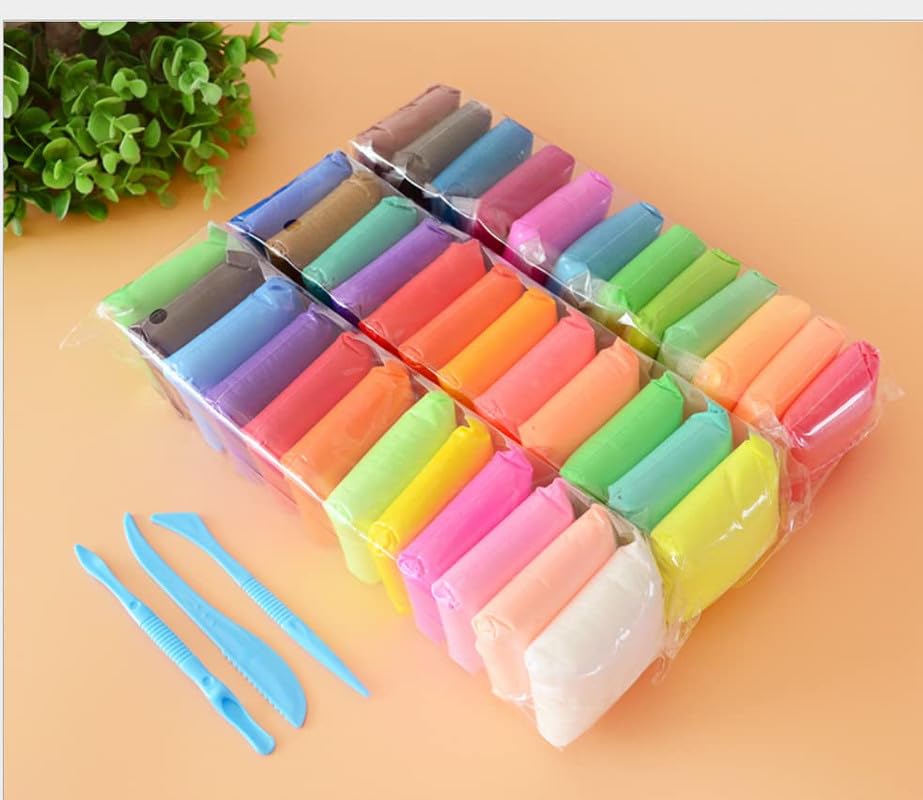 Pack of 12 Colors Foam Clay Dough