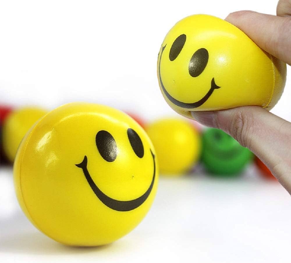 Happy Smile Anti Stress Releaser Squeeze Ball