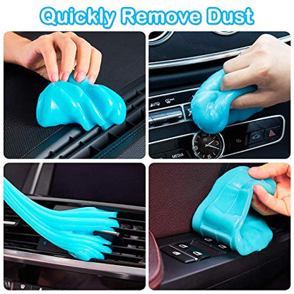 3Pcs Reuseable Universal Dust Cleaning Slime Glue