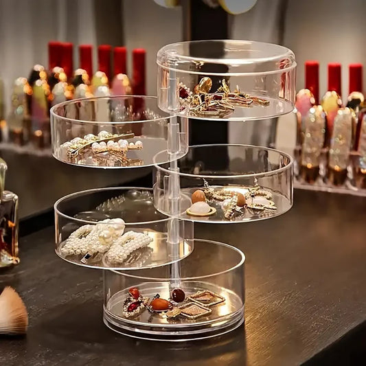5 Layer Round Jewelry Organizer