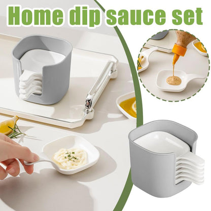 6Pcs Sauce Dish Set For Daily Serving
