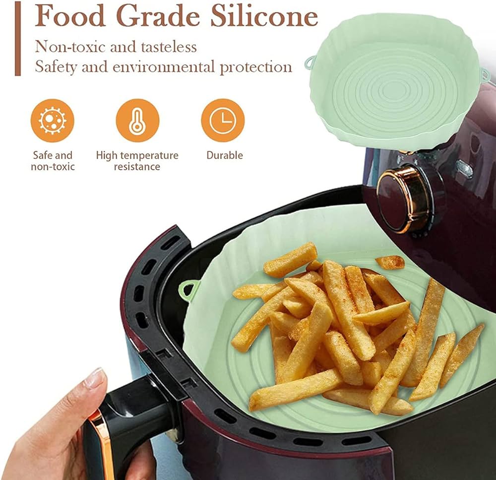 1 Pcs Reusable Multi-Purpose Airfryer Silicone Basket