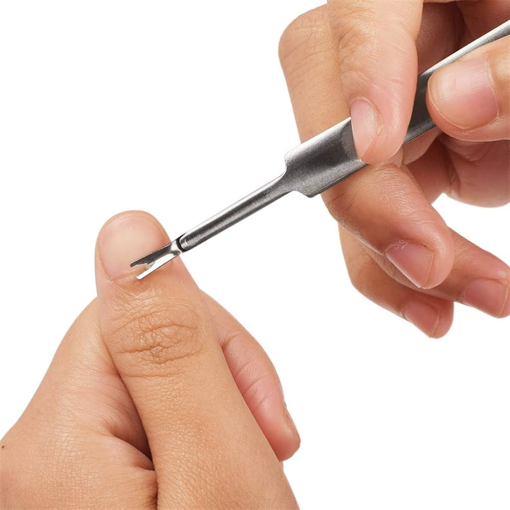 Stainless Steel Cuticle Pusher Dead Skin Remover