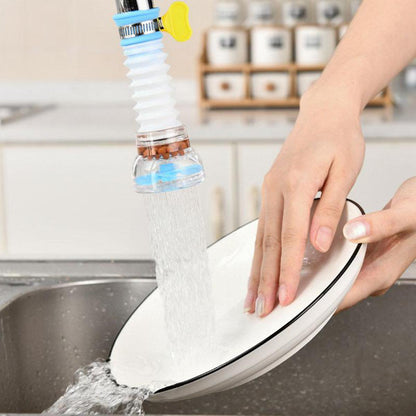 3Pcs 360 Rotating Flexible Kitchen Faucet Water Filter
