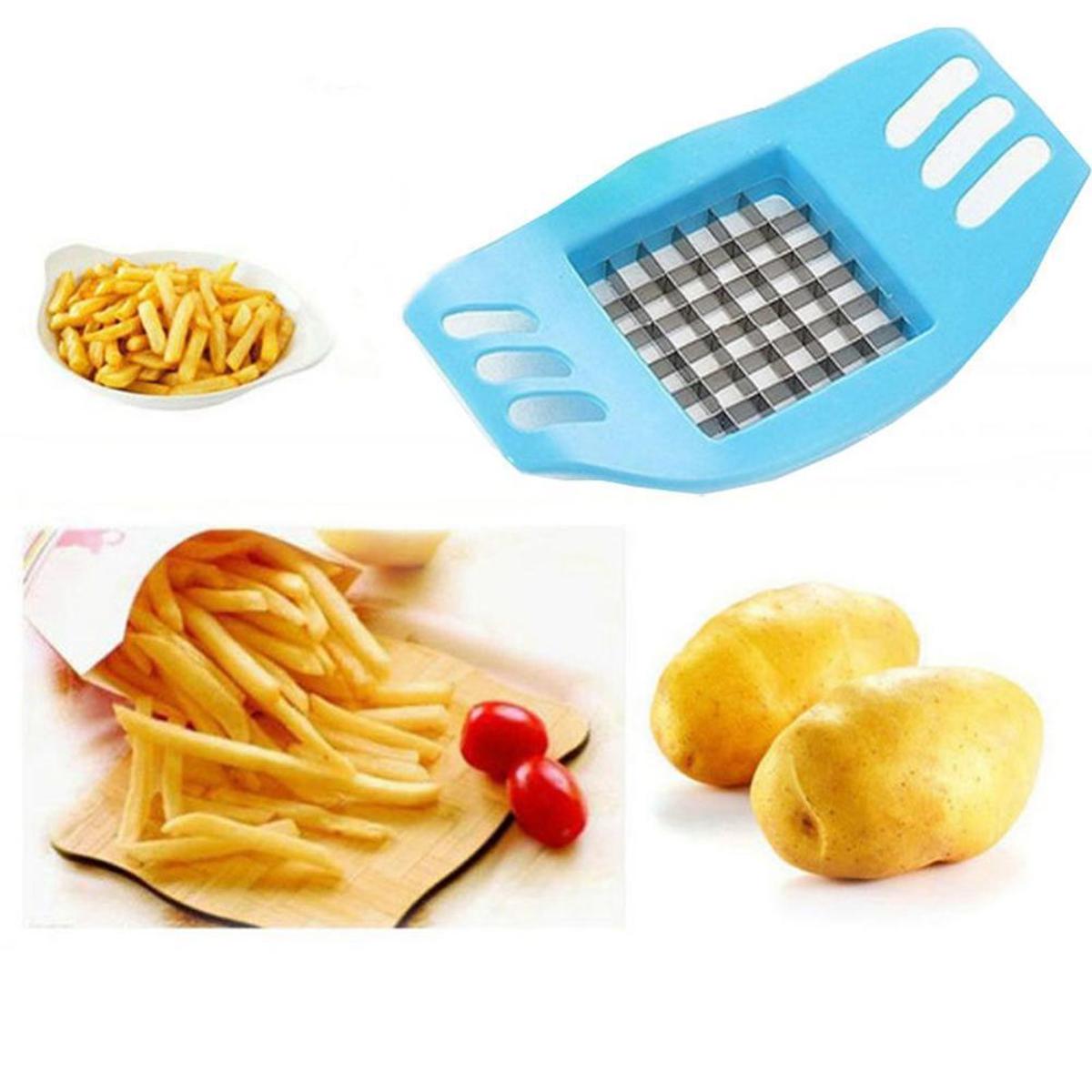 1pcs Potato Cutter Stainless Steel French Fry Fries slicer Cutter