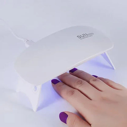 Mini UV LED Nail Lamp Portable For Home & Salon