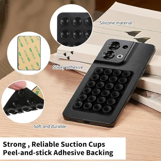 3 Pcs High Quality Silicone Suction Pad Phone Holder