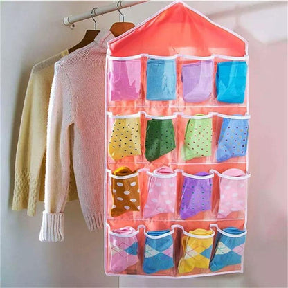 Pack Of 3 16 Pocket Hanging Organizer