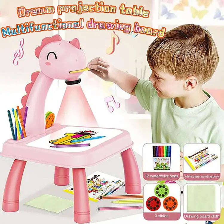 Drawing Projector Table for Kids, Trace and Draw Projector Toy with Li ...