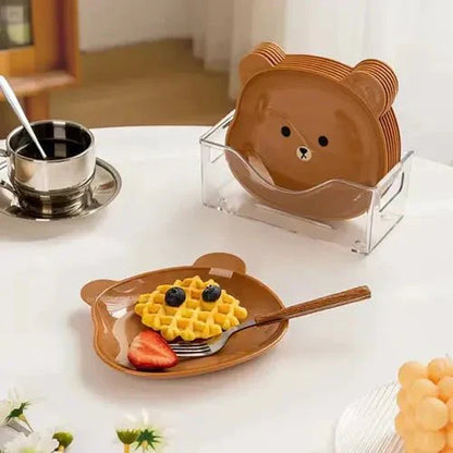 Bear Plate with Stand