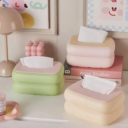 Premium Tissue Box Organizer
