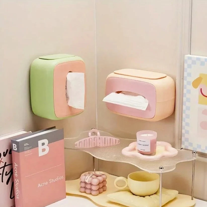 Premium Tissue Box Organizer