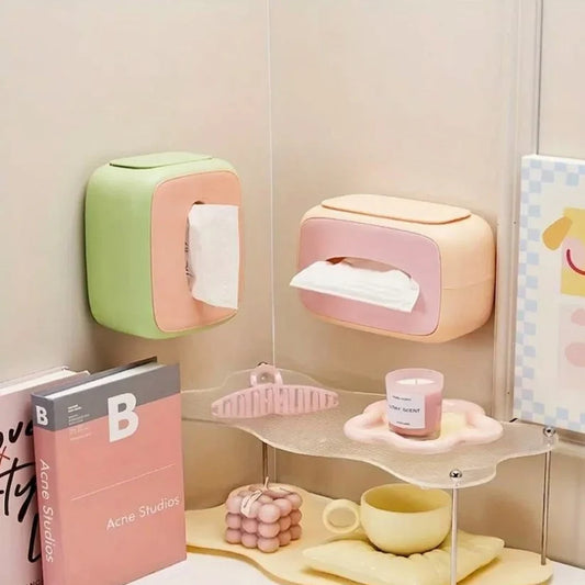 Premium Tissue Box Organizer