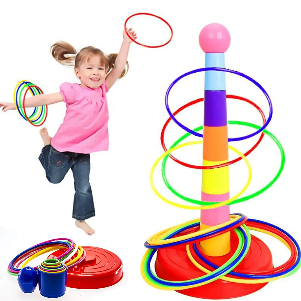 Children Ring Toss Game Set Rainbow – Online Shopping in Pakistan ...
