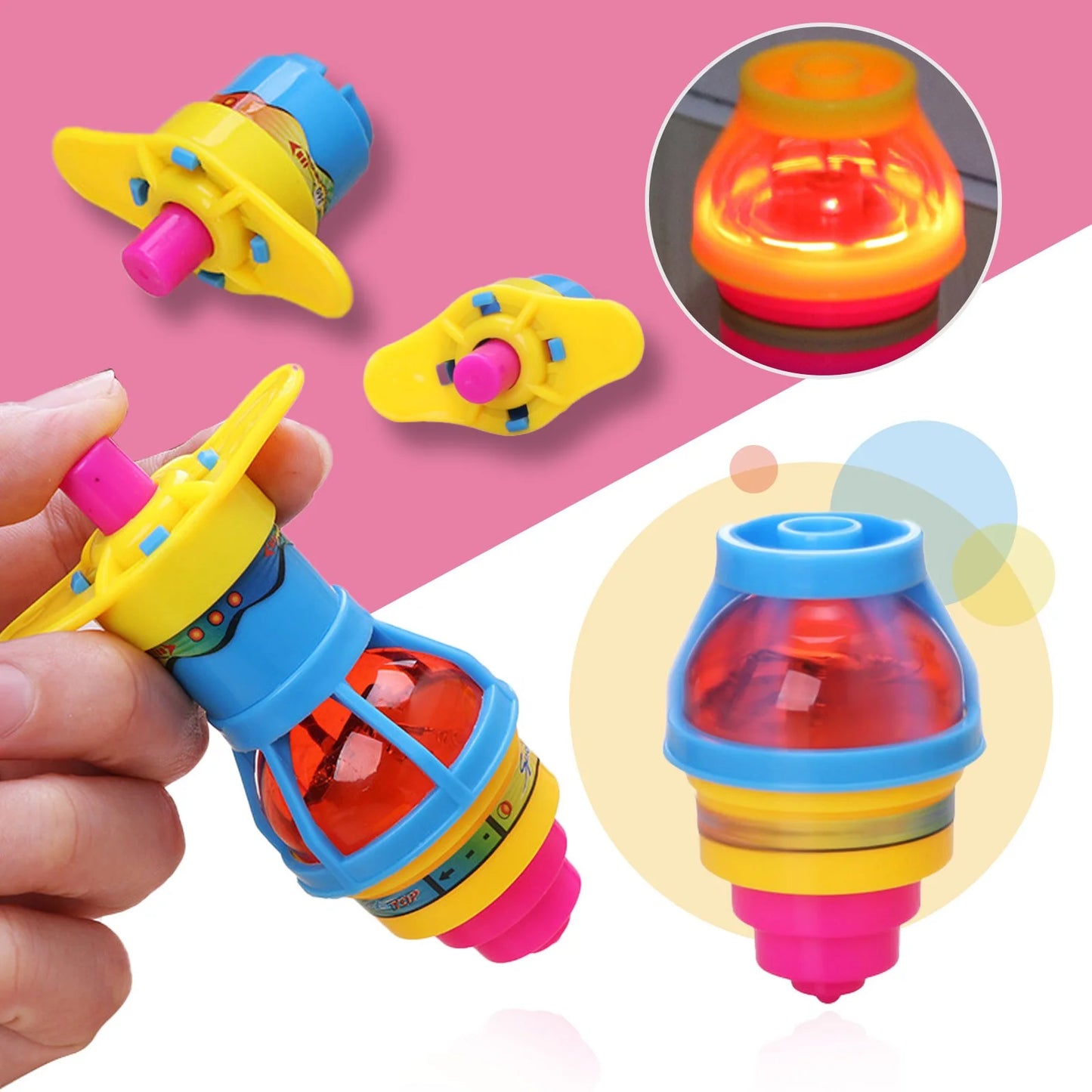 Flashing Light Spinning Toy