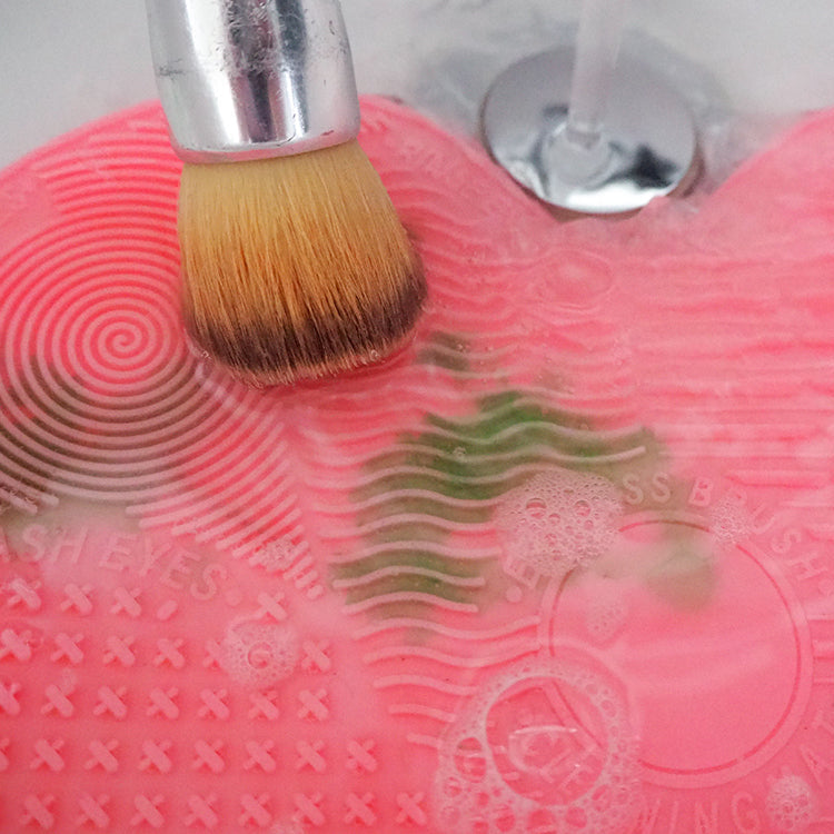 (15x11cm) Cosmetic Brush Cleaner Pad