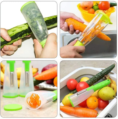 Creative Storage Peeler For Potato, Carrot, Apple & More