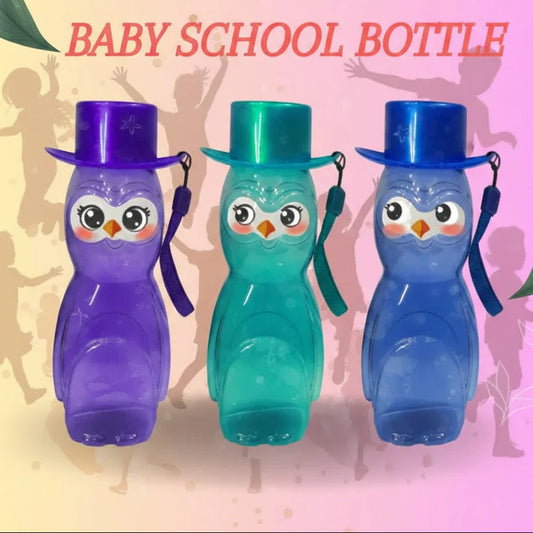 Penguin Themed School Water Bottle