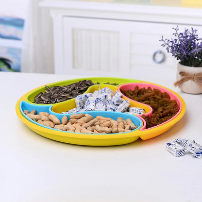 4 Slot All-Purpose Food Dolphin Tray