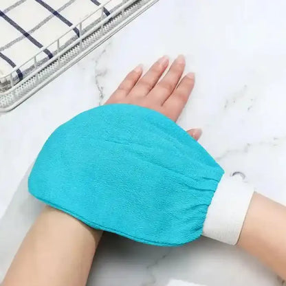 Soft Textured Shower Exfoliator Glove
