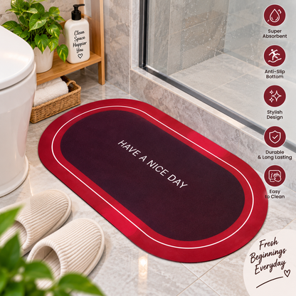 Floor Mat – Stylish Anti-Slip Mat for Bathroom, Bedroom & Entrance