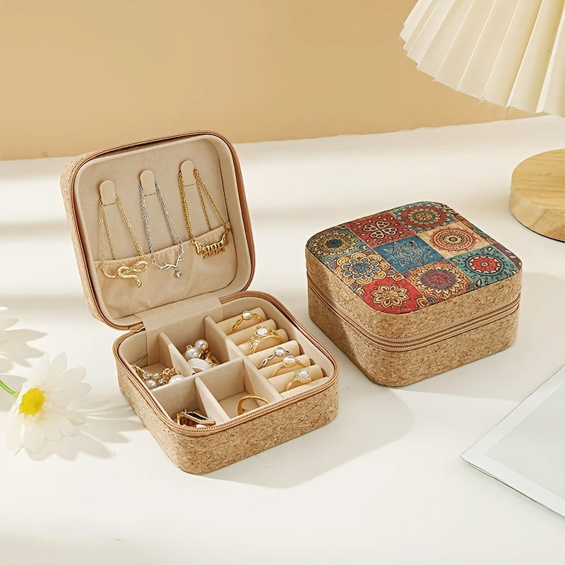 Floral Design Jewelry Storage Box