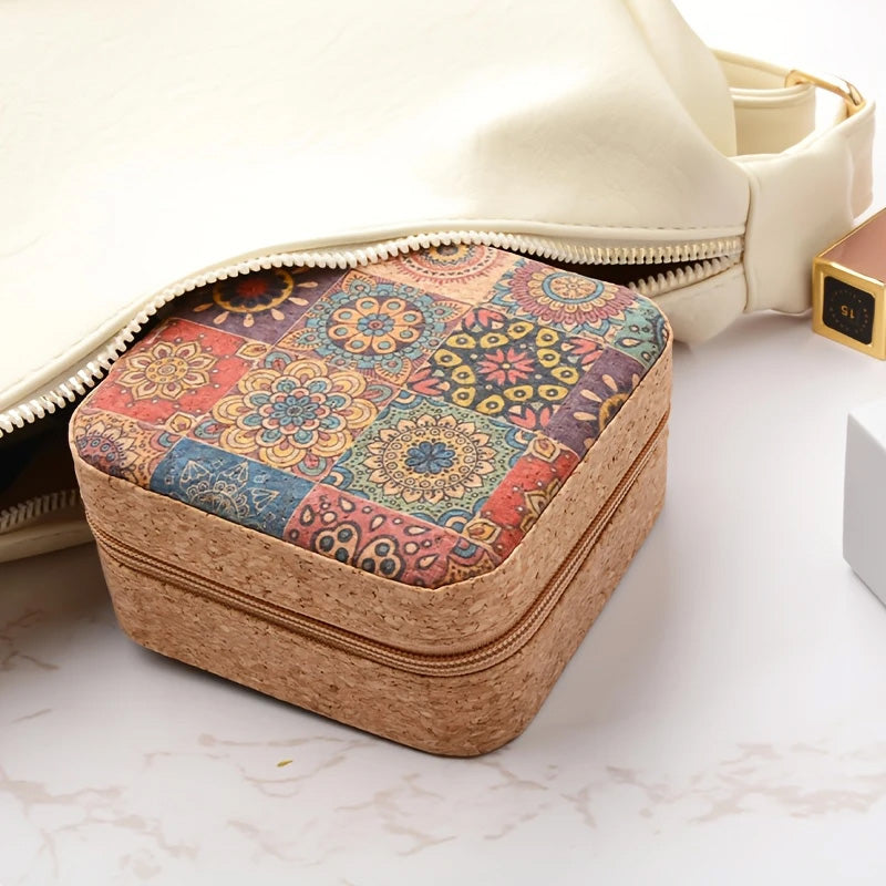 Floral Design Jewelry Storage Box