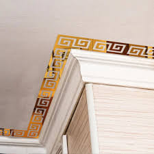Golden Spiral Acrylic Border
