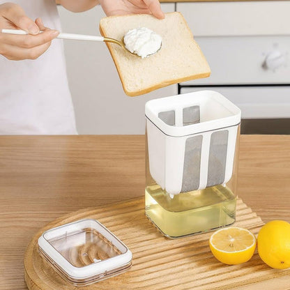 Greek Yogurt Maker with Strainer – 1100ML Kitchen Food Filtering Container