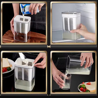 Greek Yogurt Maker with Strainer – 1100ML Kitchen Food Filtering Container