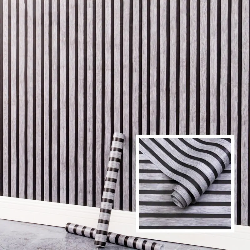 Grey Wood Grain Wall Panel ( 200x60cm)