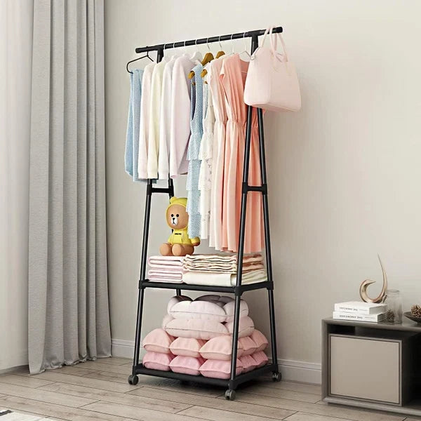 Heavy-Duty Triangle Coat Hanger – Multi-Functional Clothes Storage Rack