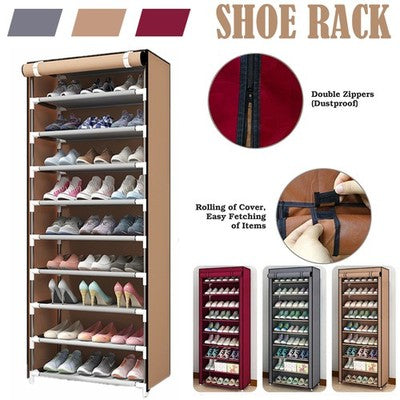 High Capacity Footwear Organizer Stand