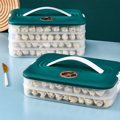 Refrigerator Dumpling Organizer Container for Frozen Foods