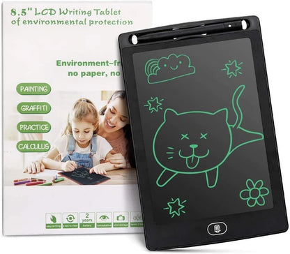 Kids 8.5 Inch LCD Writing Tablet Digital Memo Pad Erasable Writing Board For Kids