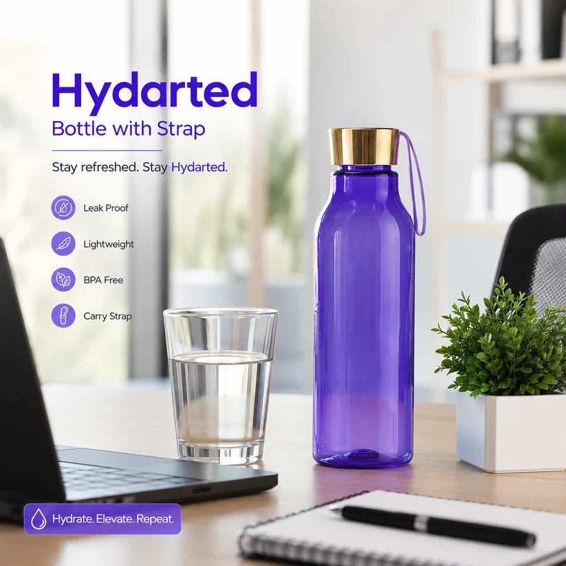 Large Capacity Portable Water Bottle – BPA-Free Hydration Bottle