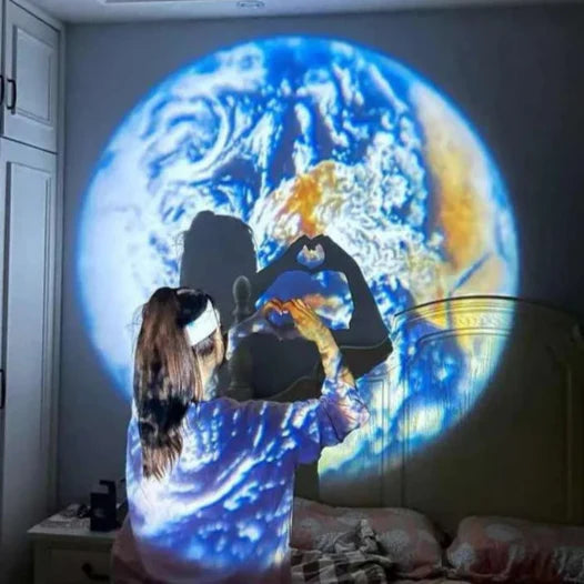 Cozy Moon Mini Light Projector Lamp