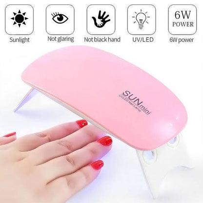 Mini UV LED Nail Lamp Portable For Home & Salon