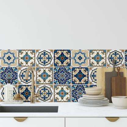 Moroccan Inspired Peel and Stick Backsplash Panels