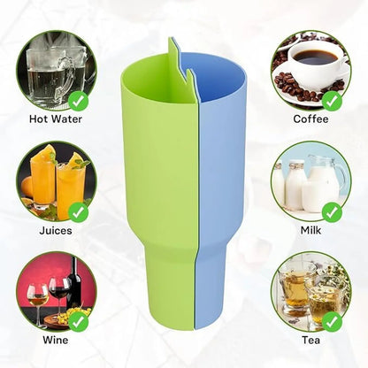 Multi Compartment Silicone Travel Mug, Home and Living 