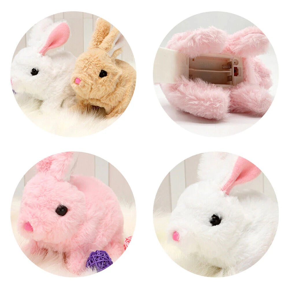 Musical Wiggly Rabbit Plush Toy
